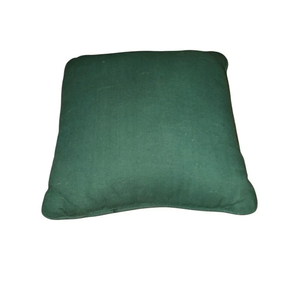Vintage Christmas Floral Needlepoint Throw‎ Pillow 12x12 Multicolor